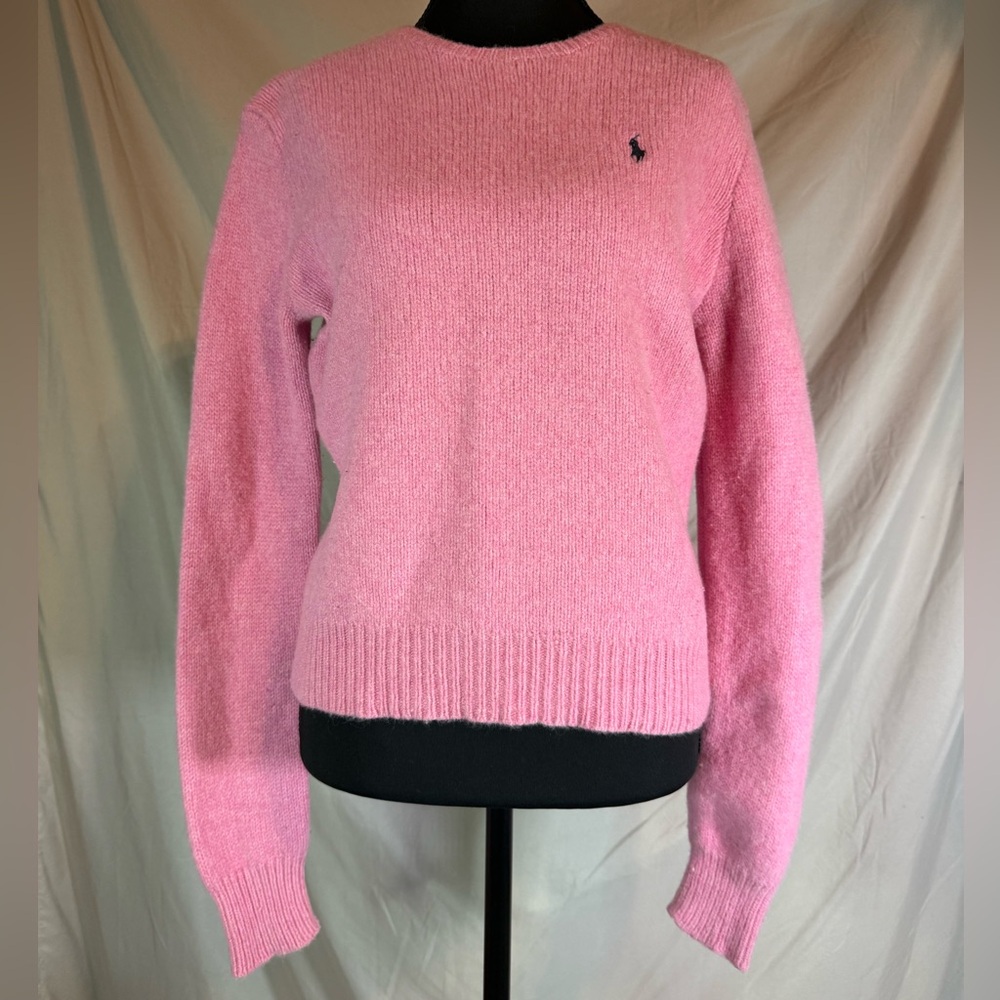 Ralph Lauren Pink Crewneck Sweater